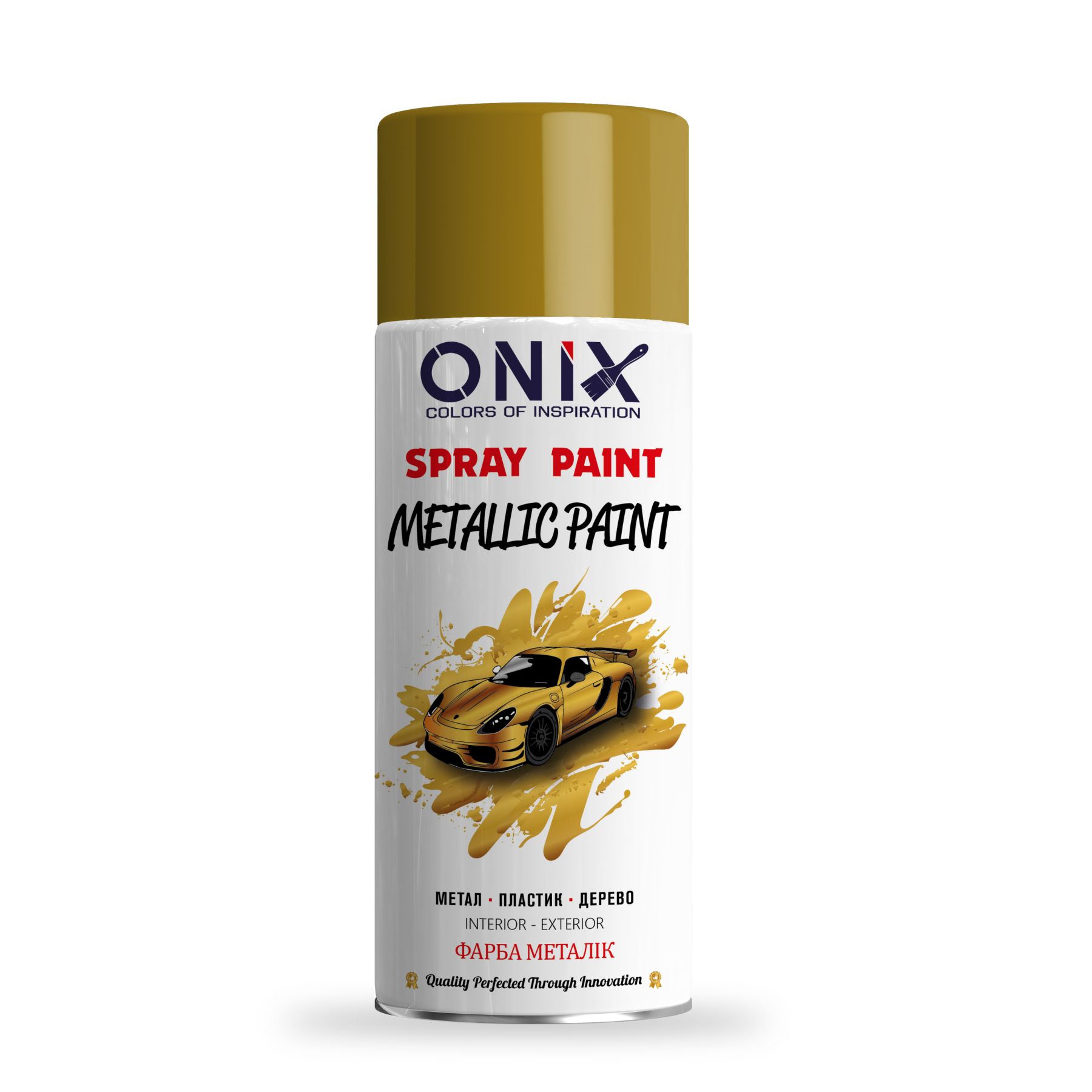 Фарба акрилова з ефектом Золото 319 BRIGHT GOLD ONIX 400 мл